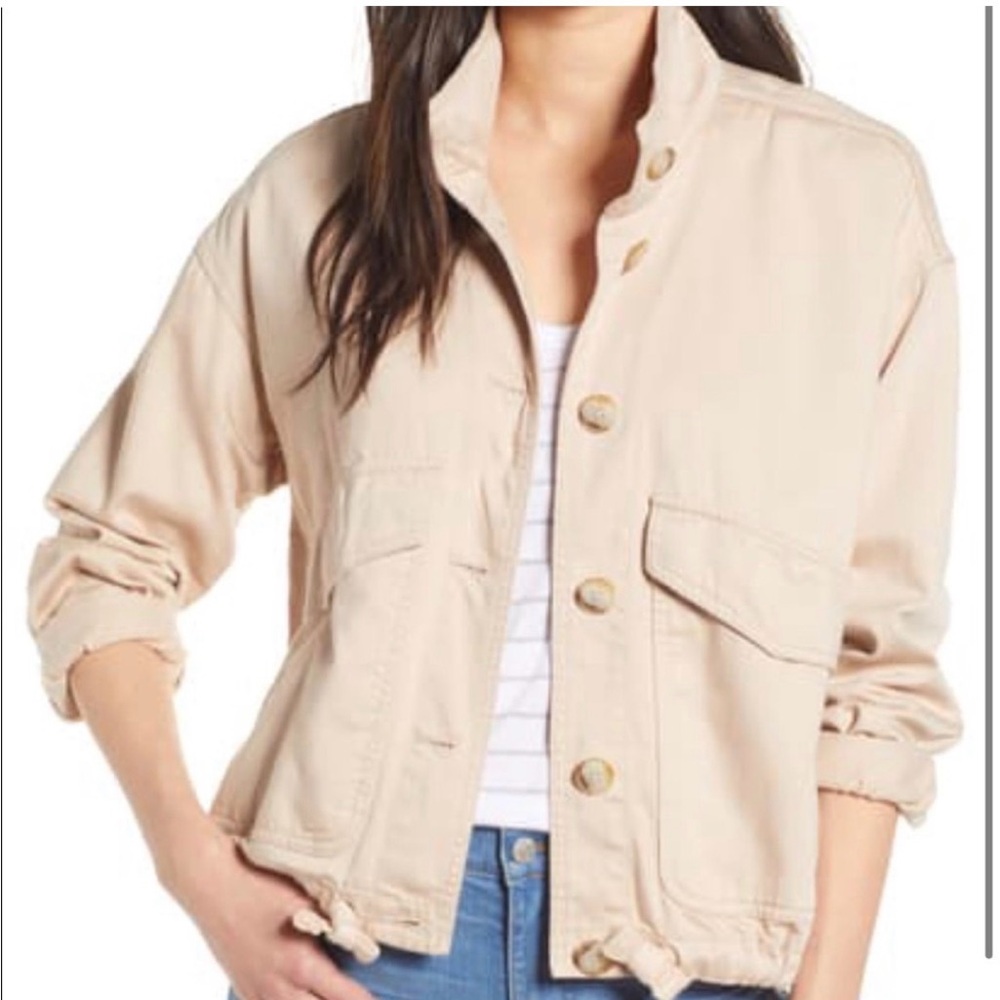 Madewell Beachmont Jacket Avalon Pink Size Medium